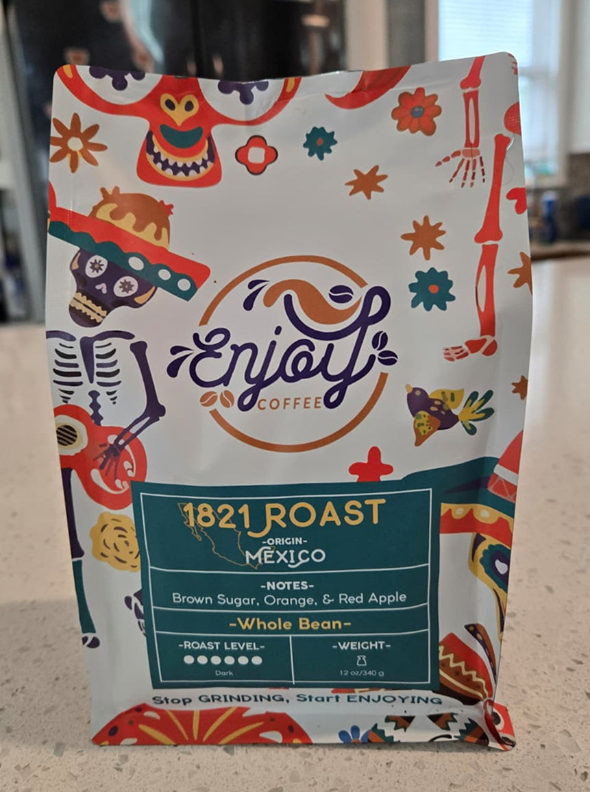 Joyful Monthly: 1821 Roast Bold Mexican Single Origin Dark Roast (Twin Pack)